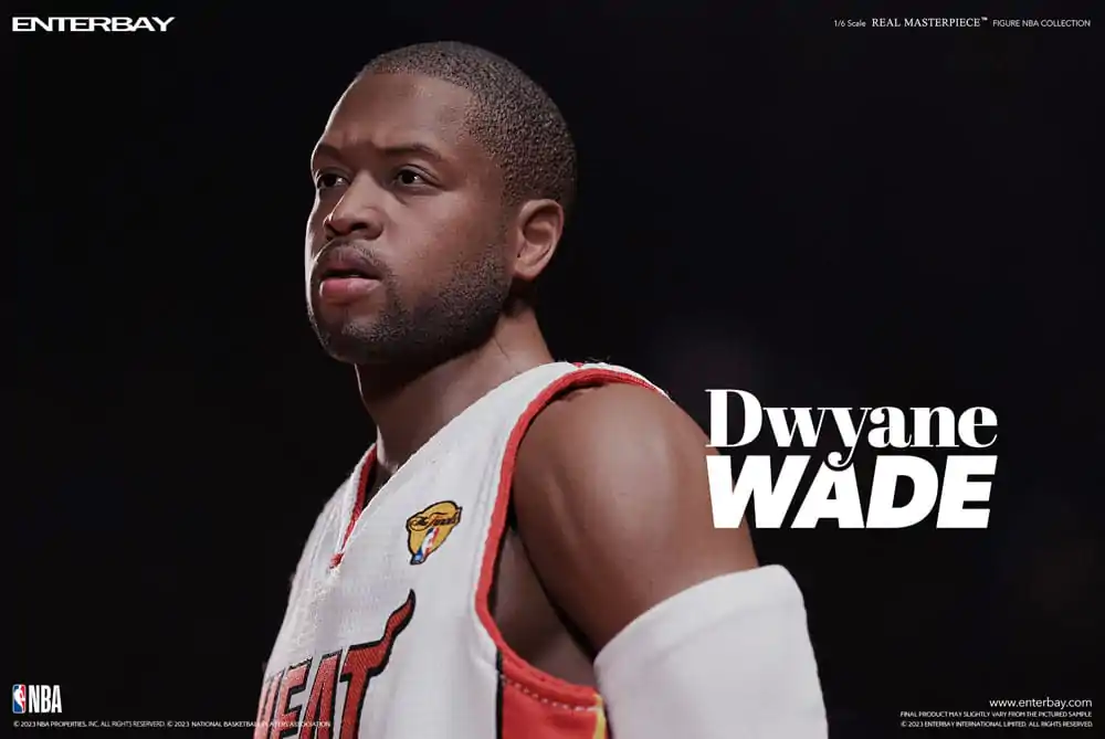 NBA Collection Real Masterpiece Figurka Akcji 1/6 Dwyane Wade 30 cm zdjęcie produktu