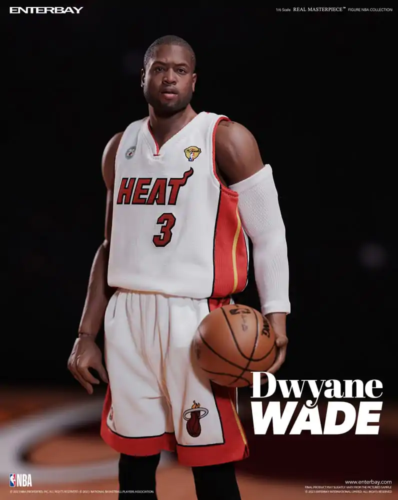 NBA Collection Real Masterpiece Figurka Akcji 1/6 Dwyane Wade 30 cm zdjęcie produktu