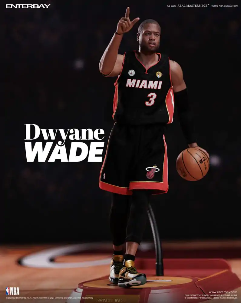 NBA Collection Real Masterpiece Figurka Akcji 1/6 Dwyane Wade 30 cm zdjęcie produktu