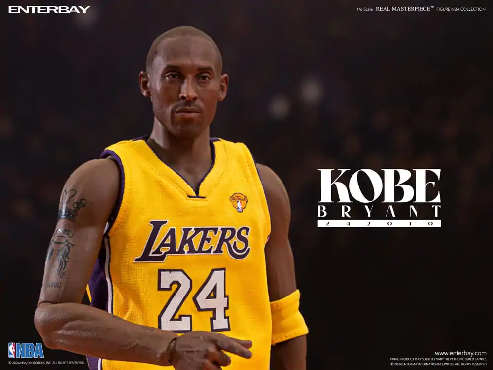 NBA Collection Real Masterpiece Figurka Akcji 1/6 Kobe Bryant 24 2010 Limited Edition 30 cm zdjęcie produktu