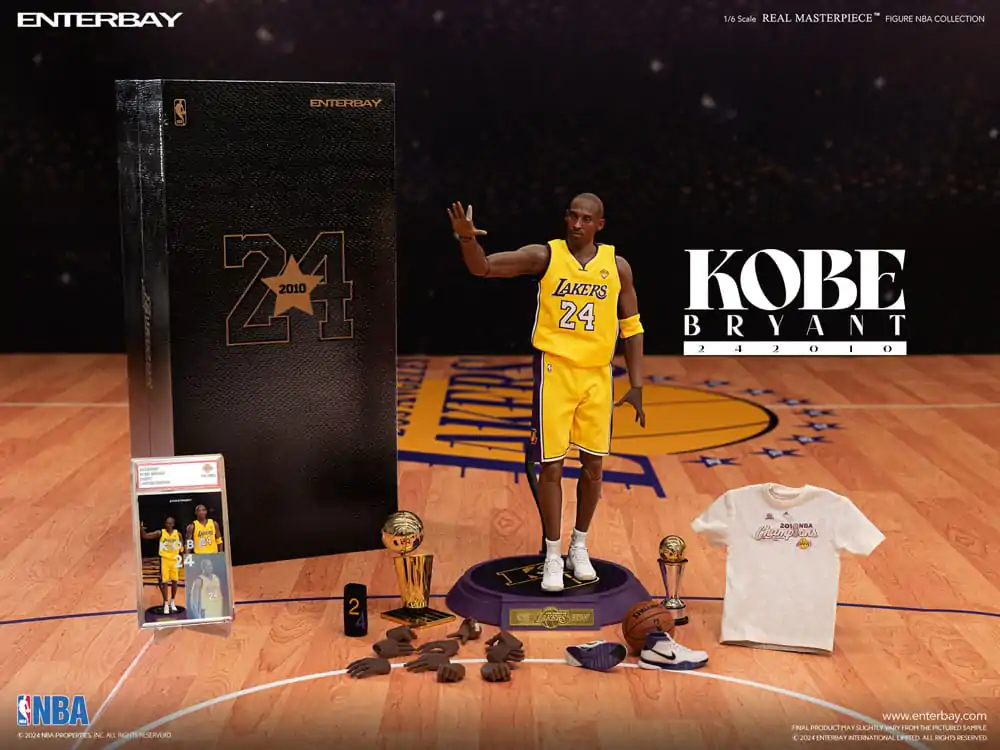 NBA Collection Real Masterpiece Figurka Akcji 1/6 Kobe Bryant 24 2010 Limited Edition 30 cm zdjęcie produktu