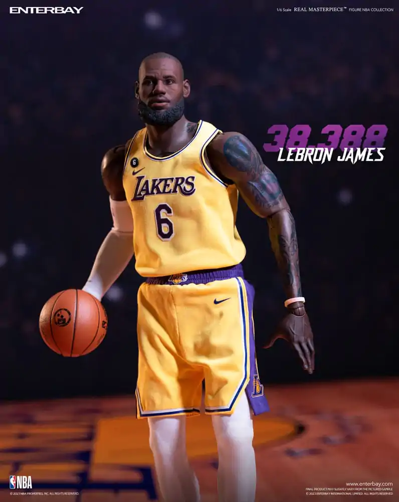 NBA Collection Figurka Akcji Real Masterpiece 1/6 Lebron James Edycja Specjalna 30 cm zdjęcie produktu