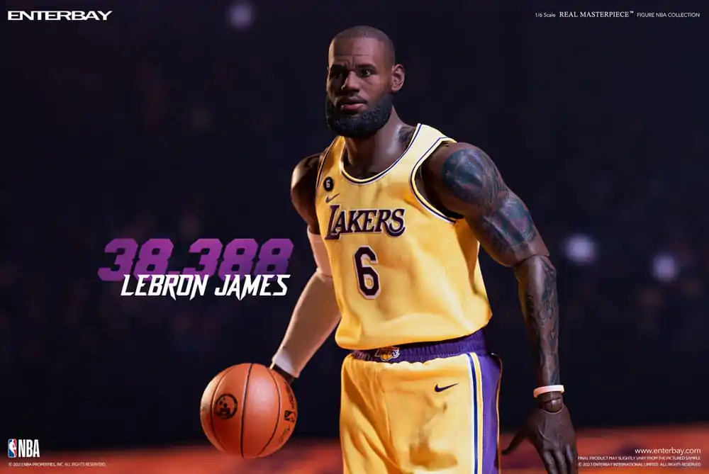 NBA Collection Figurka Akcji Real Masterpiece 1/6 Lebron James Edycja Specjalna 30 cm zdjęcie produktu