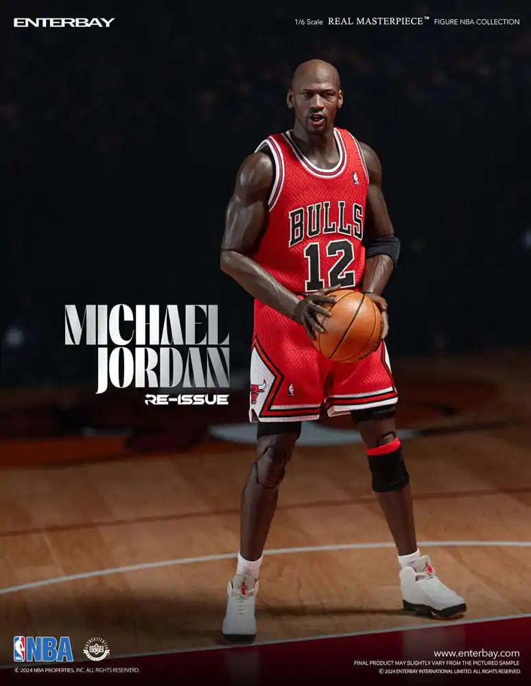 Kolekcja NBA Real Masterpiece Figurka Akcji 1/6 Michael Jordan I'm Back Edition Limited 30 cm zdjęcie produktu