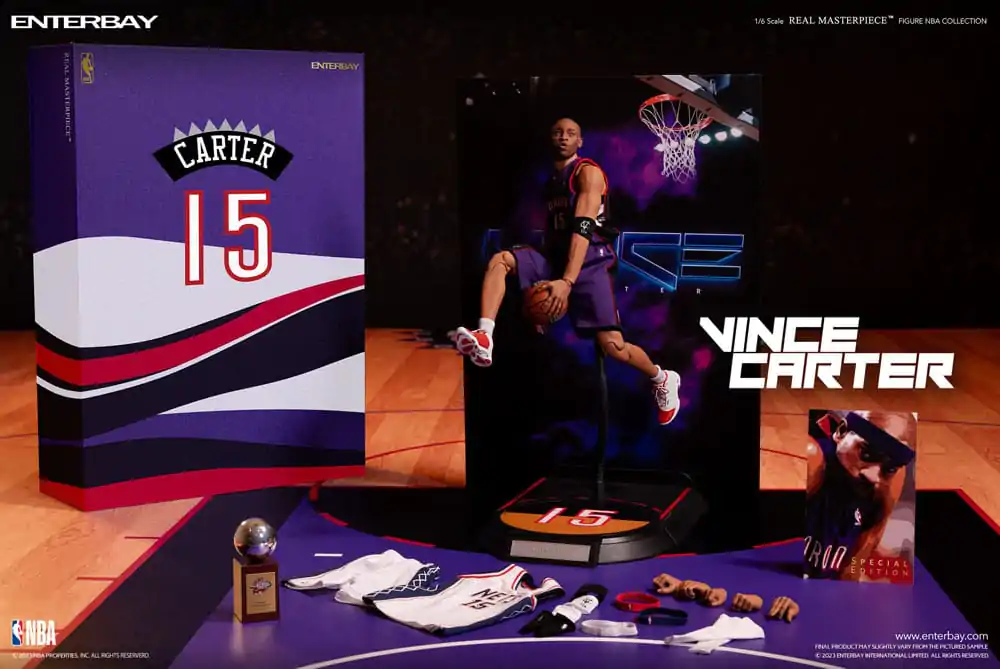 NBA Collection Real Masterpiece Figurka Akcji 1/6 Vince Carter Edycja Specjalna 30 cm zdjęcie produktu