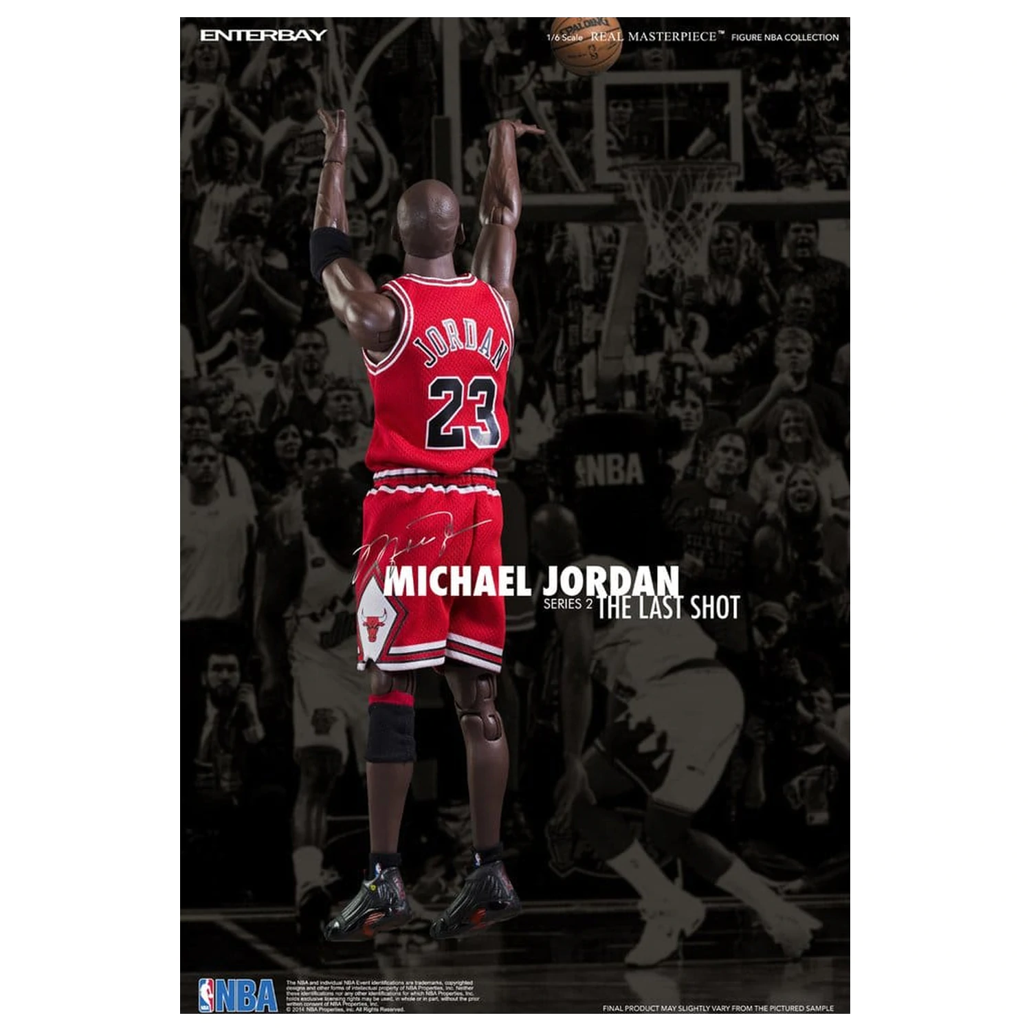 NBA Collection Real Masterpiece figurka akcji 1/6 Michael Jordan Series 2 (Road Jersey Edition) 33 cm zdjęcie produktu