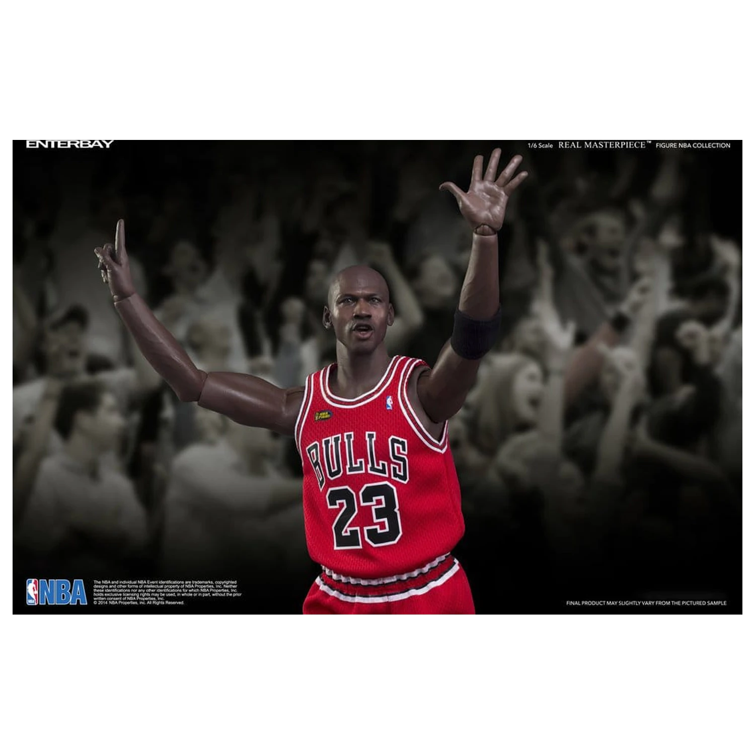 NBA Collection Real Masterpiece figurka akcji 1/6 Michael Jordan Series 2 (Road Jersey Edition) 33 cm zdjęcie produktu