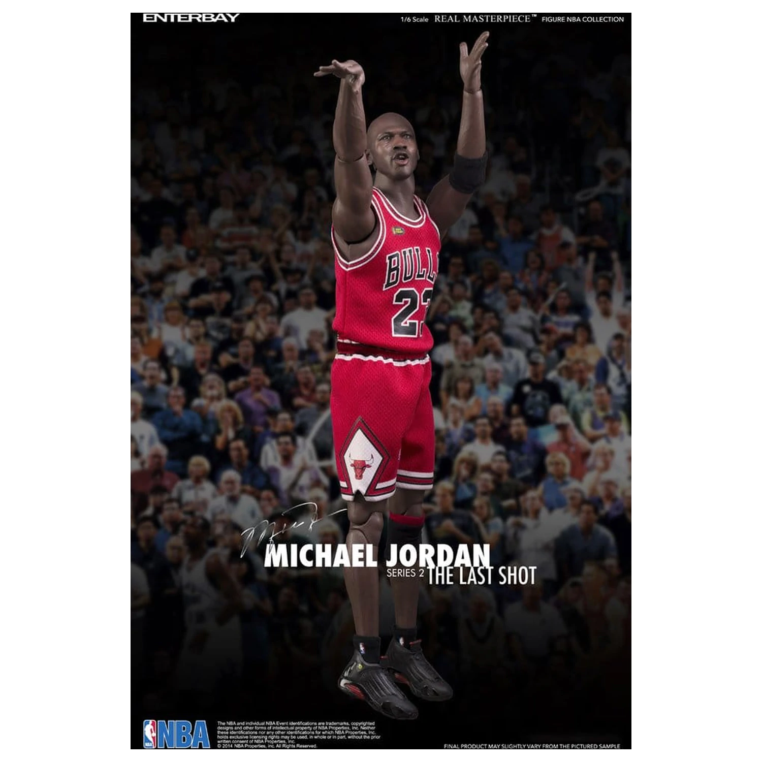 NBA Collection Real Masterpiece figurka akcji 1/6 Michael Jordan Series 2 (Road Jersey Edition) 33 cm zdjęcie produktu