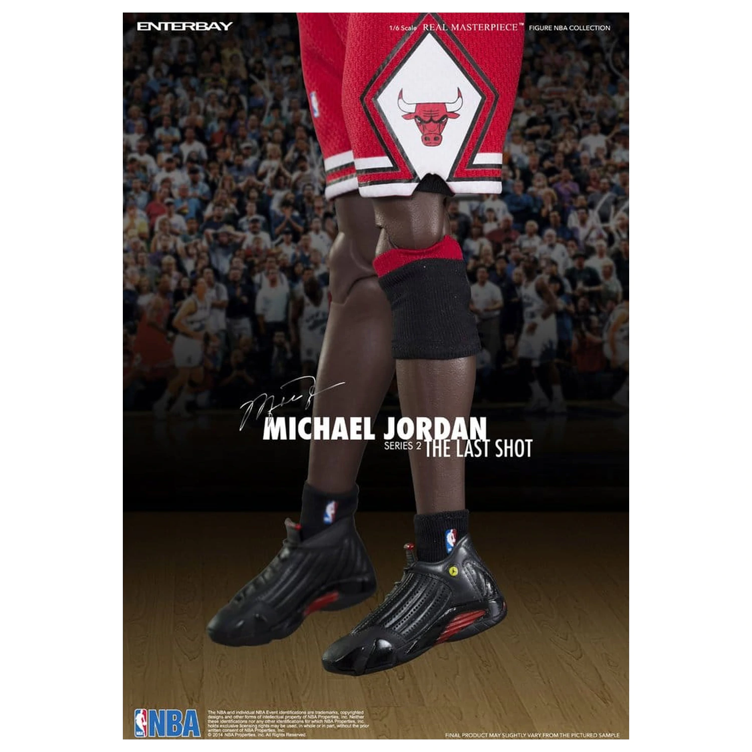 NBA Collection Real Masterpiece figurka akcji 1/6 Michael Jordan Series 2 (Road Jersey Edition) 33 cm zdjęcie produktu