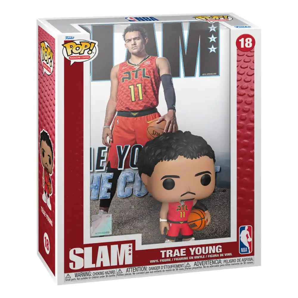 NBA Cover POP! Figurka winylowa Koszykówka Trae Young (SLAM Magazin) 9 cm zdjęcie produktu