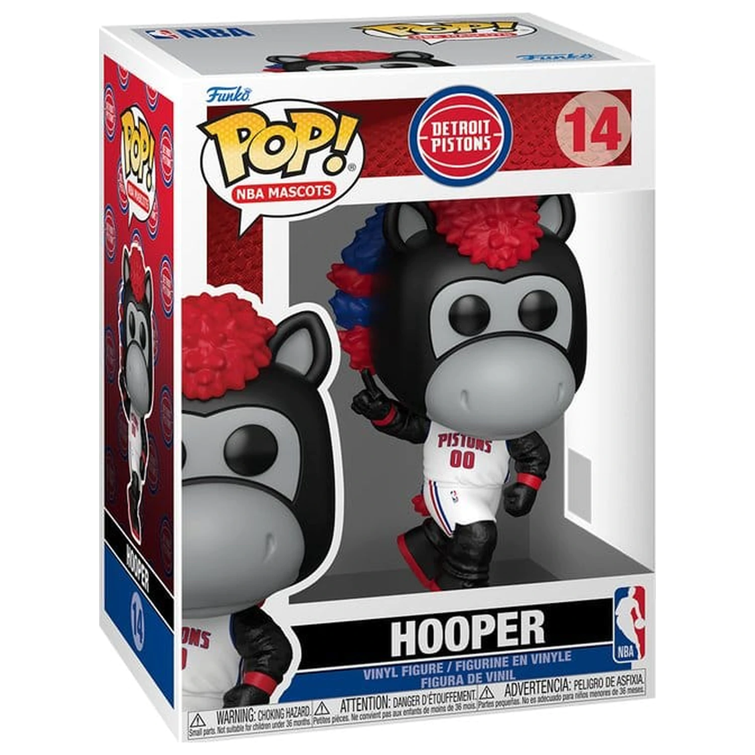 NBA Funko POP! Basketball Vinyl Figure Mascots: Pistons- Hooper 9 cm zdjęcie produktu
