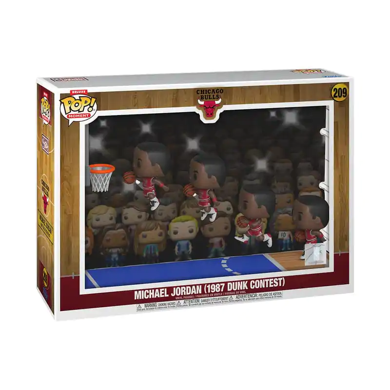 NBA Funko POP Moments Deluxe Figurki Winylowe Bulls-MJ ('87 Dunk Contest) 9 cm zdjęcie produktu