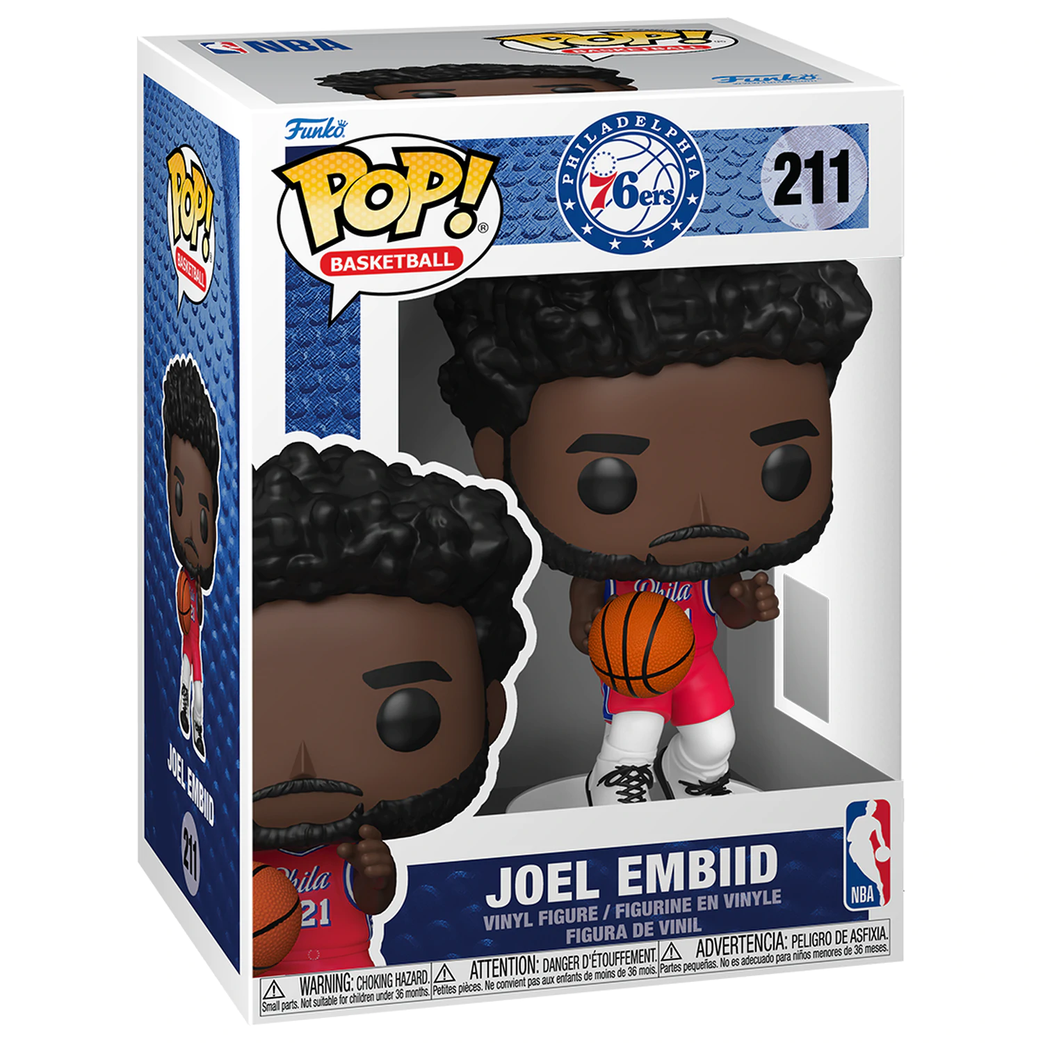 NBA Legends Funko POP! Sports Figurka Winylowa 76ers- Joel Embiid 9 cm zdjęcie produktu