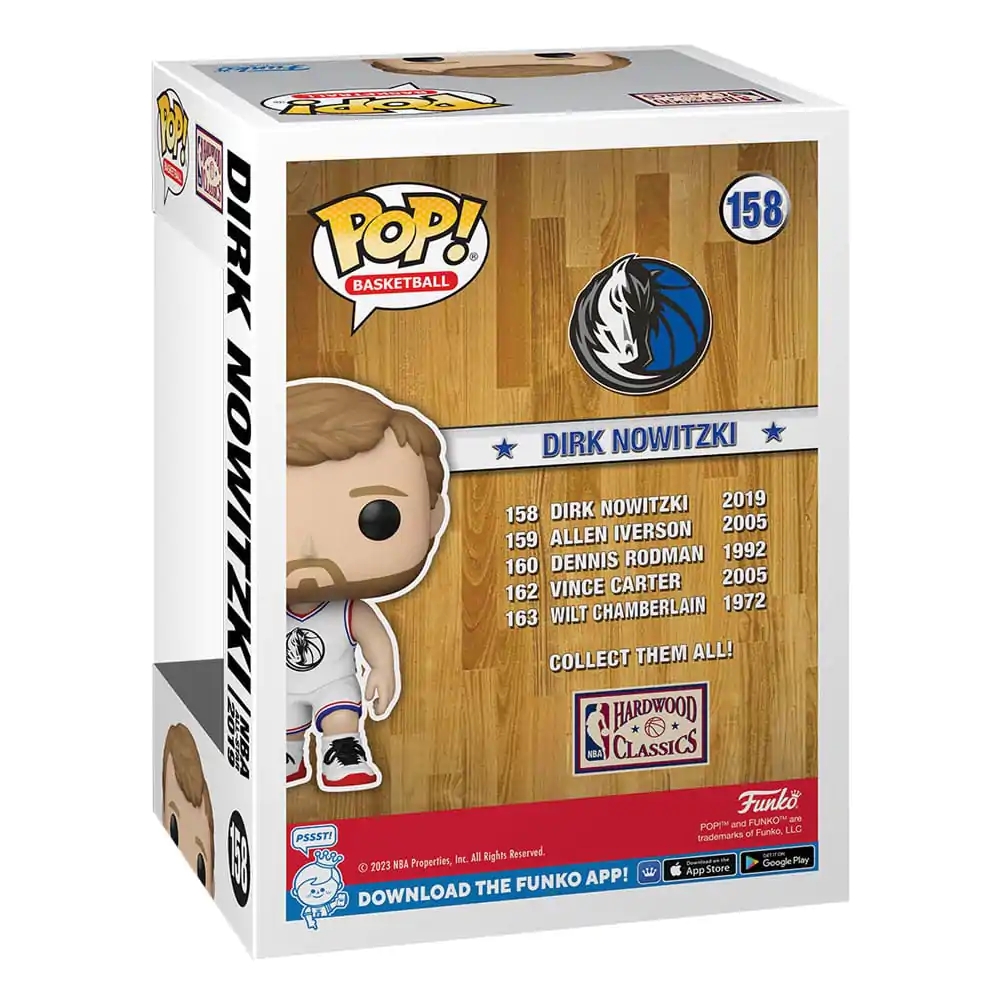 NBA Legends POP! Figurka winylowa Sports Dirk Nowitzki (2019) 9 cm zdjęcie produktu