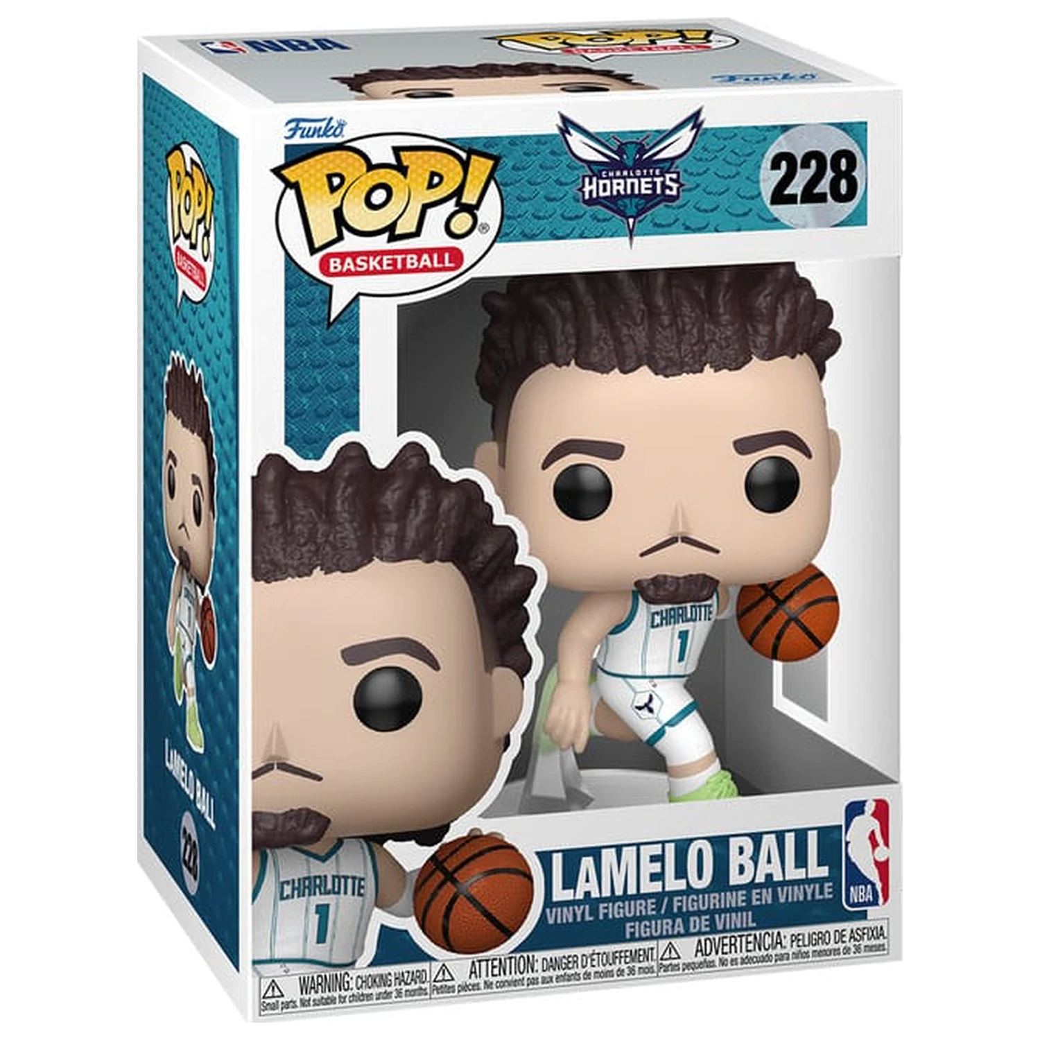NBA Legends Funko POP! Sports Figurka winylowa Hornets- Lamelo Ball (Home) 9 cm zdjęcie produktu