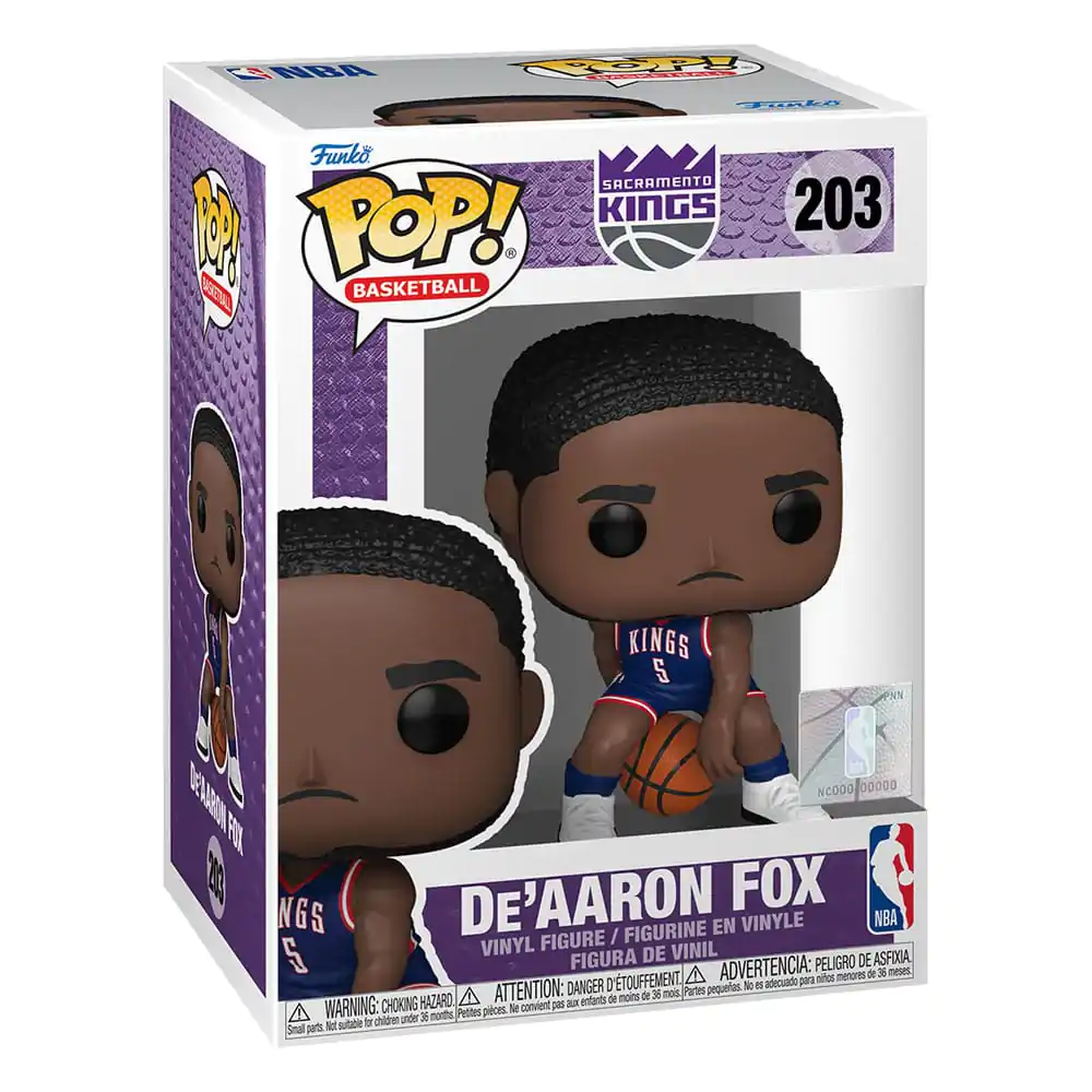 NBA Legends Funko POP! Figurka winylowa Sports Kings- De'Aaron Fox (CE 24) 9 cm zdjęcie produktu