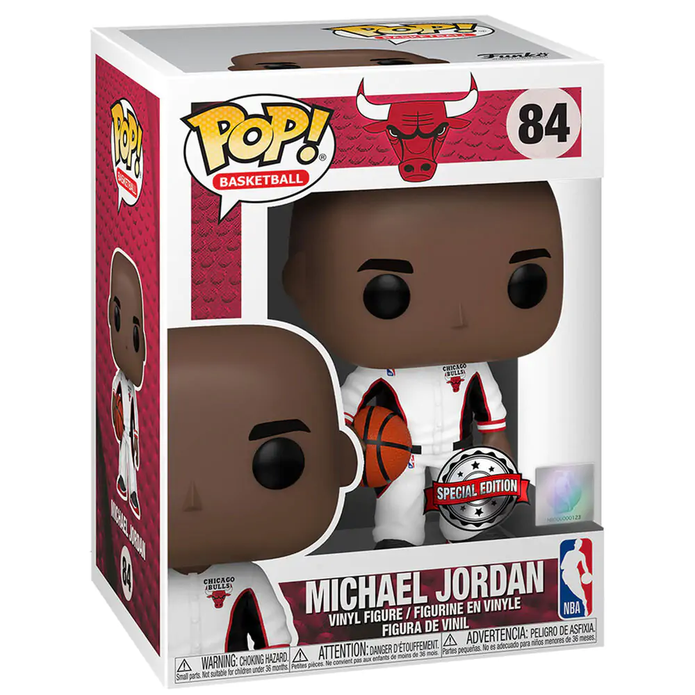 NBA Legends Funko POP! Sports Vinyl Figure Michael Jordan (Bulls White Warmup) Exclusive 9 cm Figurka Winylowa zdjęcie produktu