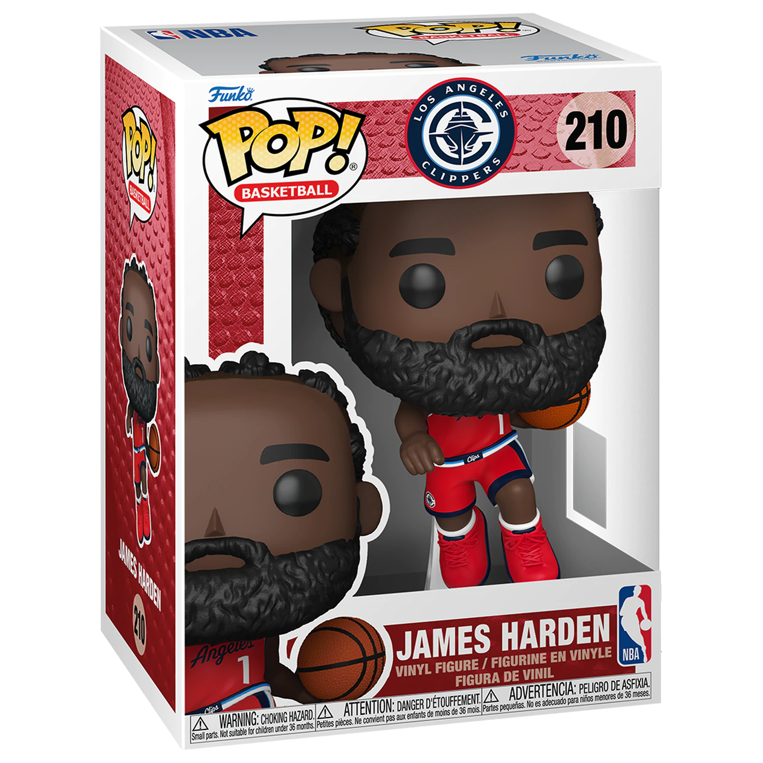 NBA Legends Funko POP! Sports Figurka Winylowa Philadelphia 76ers - James Harden 9 cm zdjęcie produktu