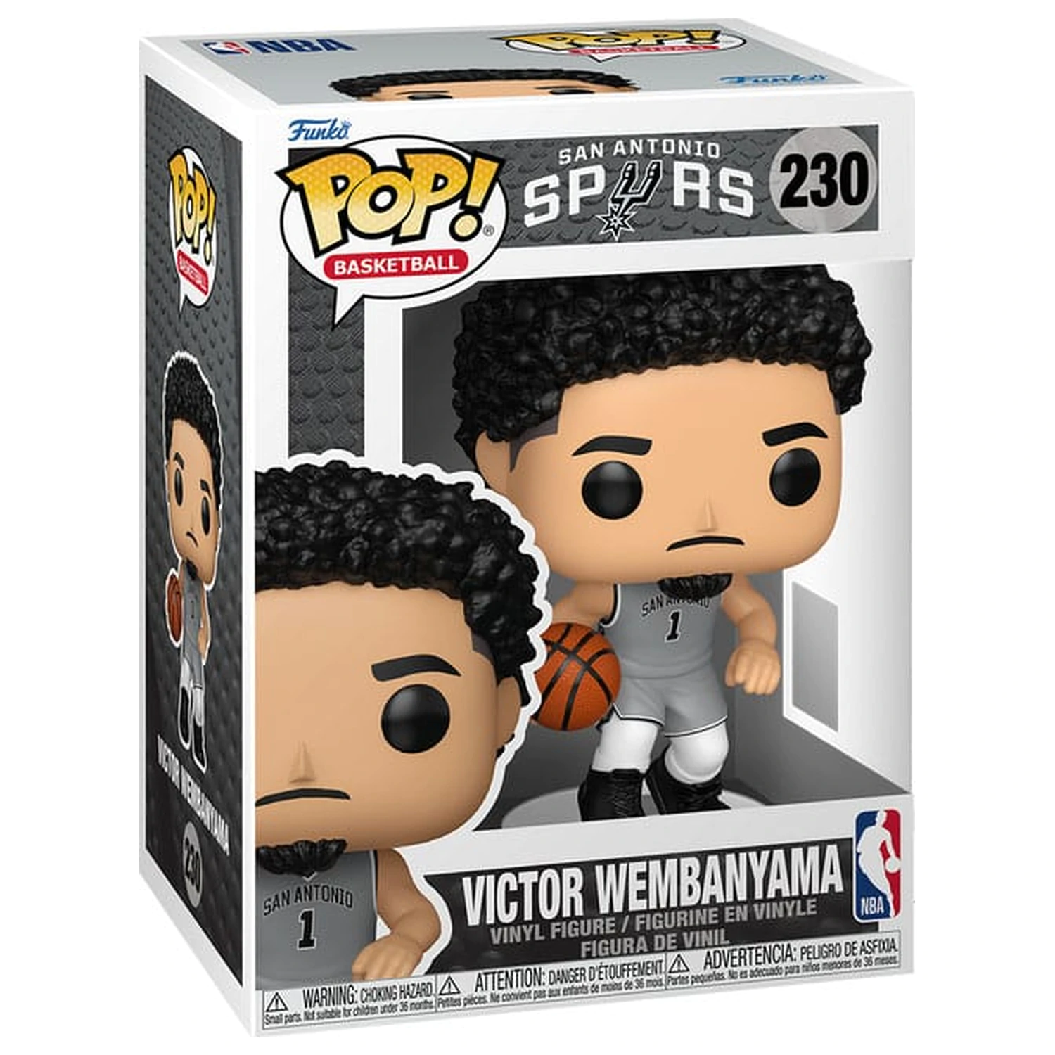 NBA Legends Funko POP! Sports Figurka winylowa Spurs- Victor Wembanyama (SE) 9 cm zdjęcie produktu