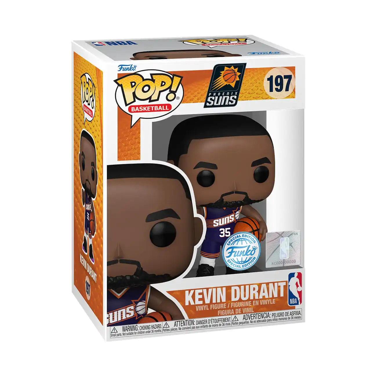 NBA Legends Funko POP! Figurka winylowa Sports Suns - Kevin Durant (Icon Edition) 9 cm zdjęcie produktu