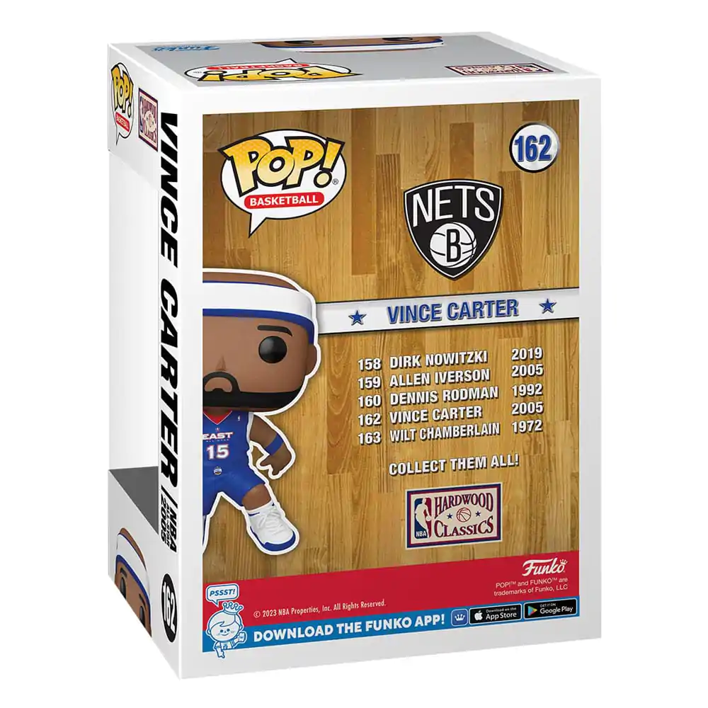 NBA Legends POP! Figurka winylowa Sports Vince Carter (2005) 9 cm zdjęcie produktu