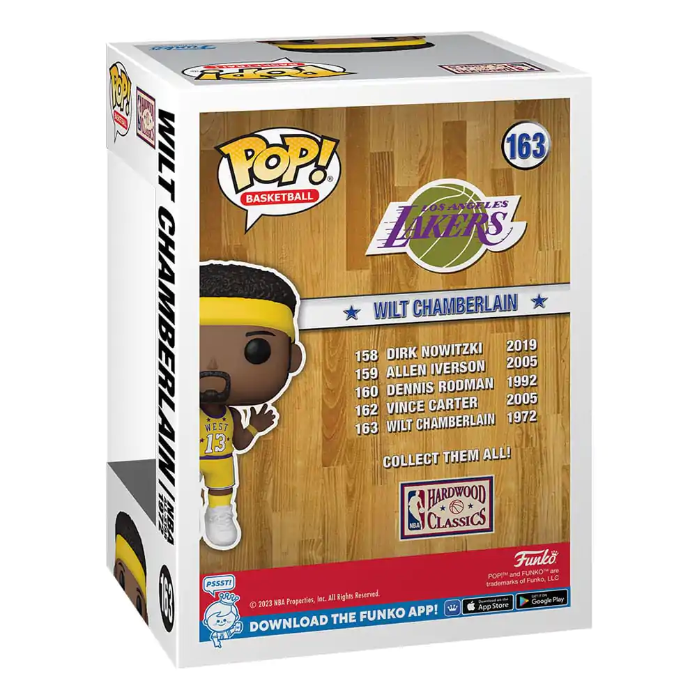 NBA Legends POP! Figurka winylowa Sports Wilt Chamberlain (1973) 9 cm zdjęcie produktu
