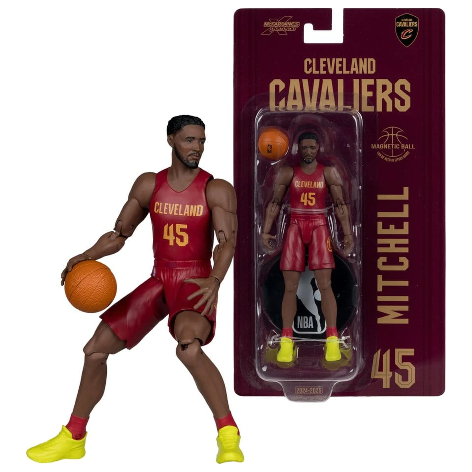 NBA SportsPicks figurka akcji Donovan Mitchell (Cleveland Cavaliers) 15 cm zdjęcie produktu