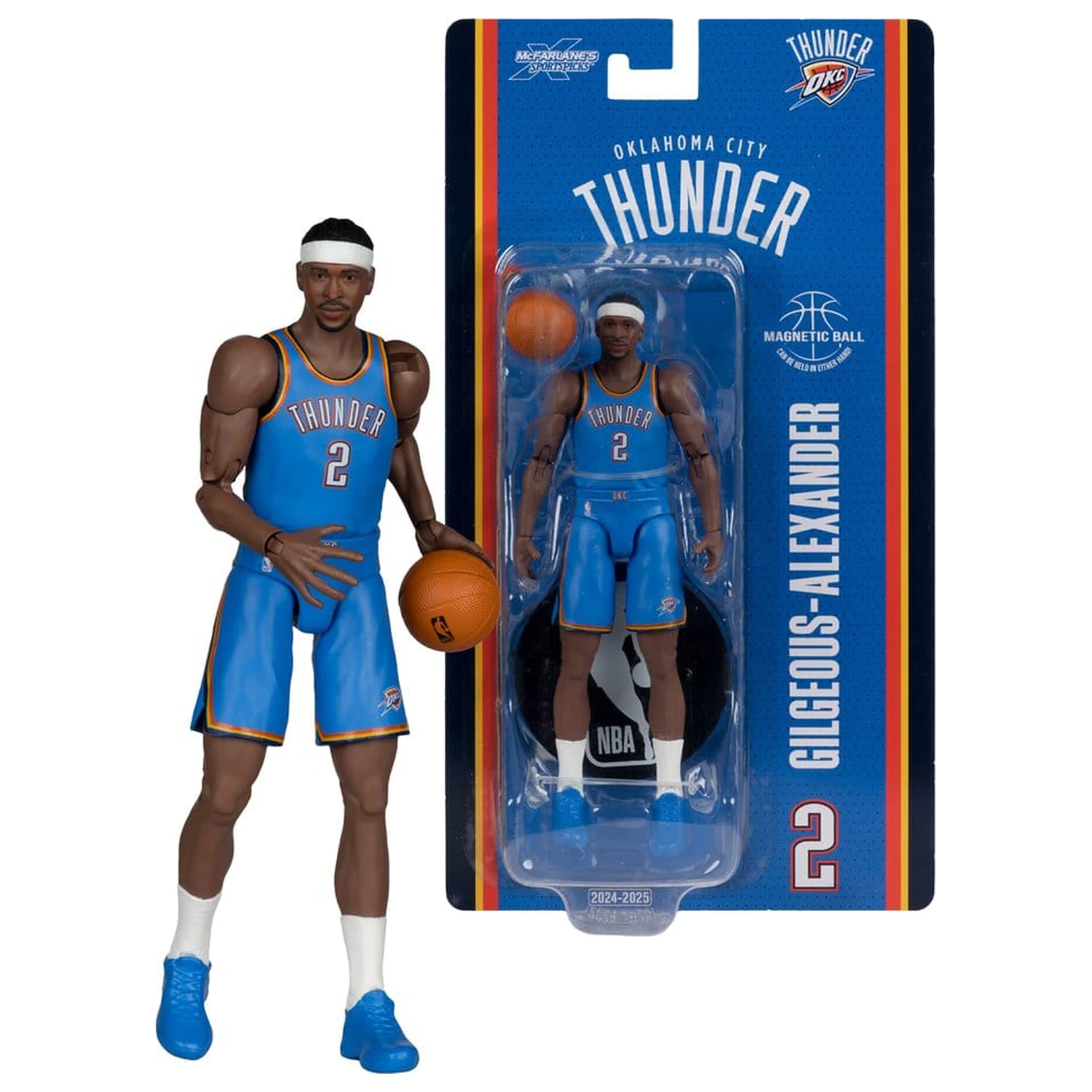 NBA SportsPicks figurka akcji Shai Gilgeous-Alexander (Oklahoma City Thunder) 16 cm zdjęcie produktu