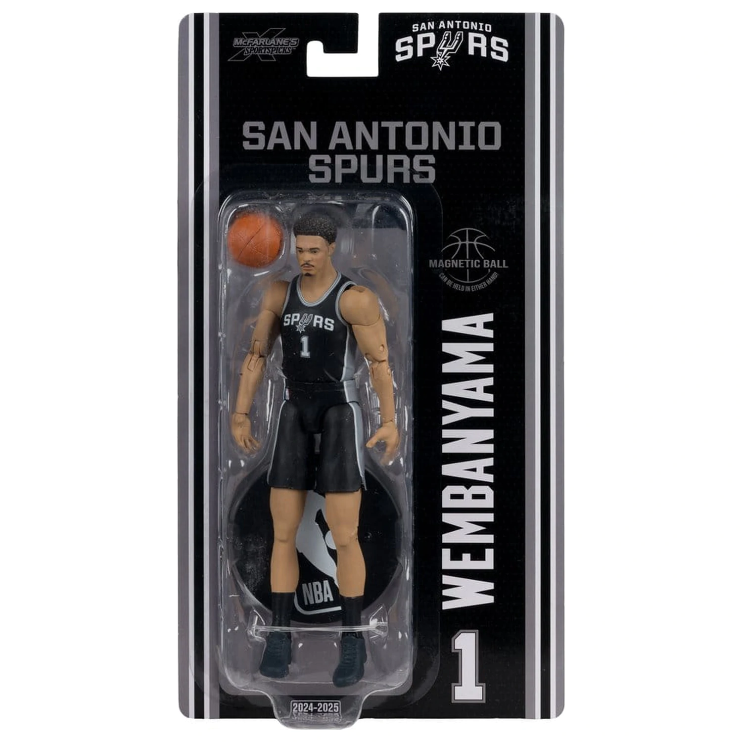 NBA SportsPicks Action Figure Victor Wembanyama (San Antonio Spurs) 17 cm zdjęcie produktu