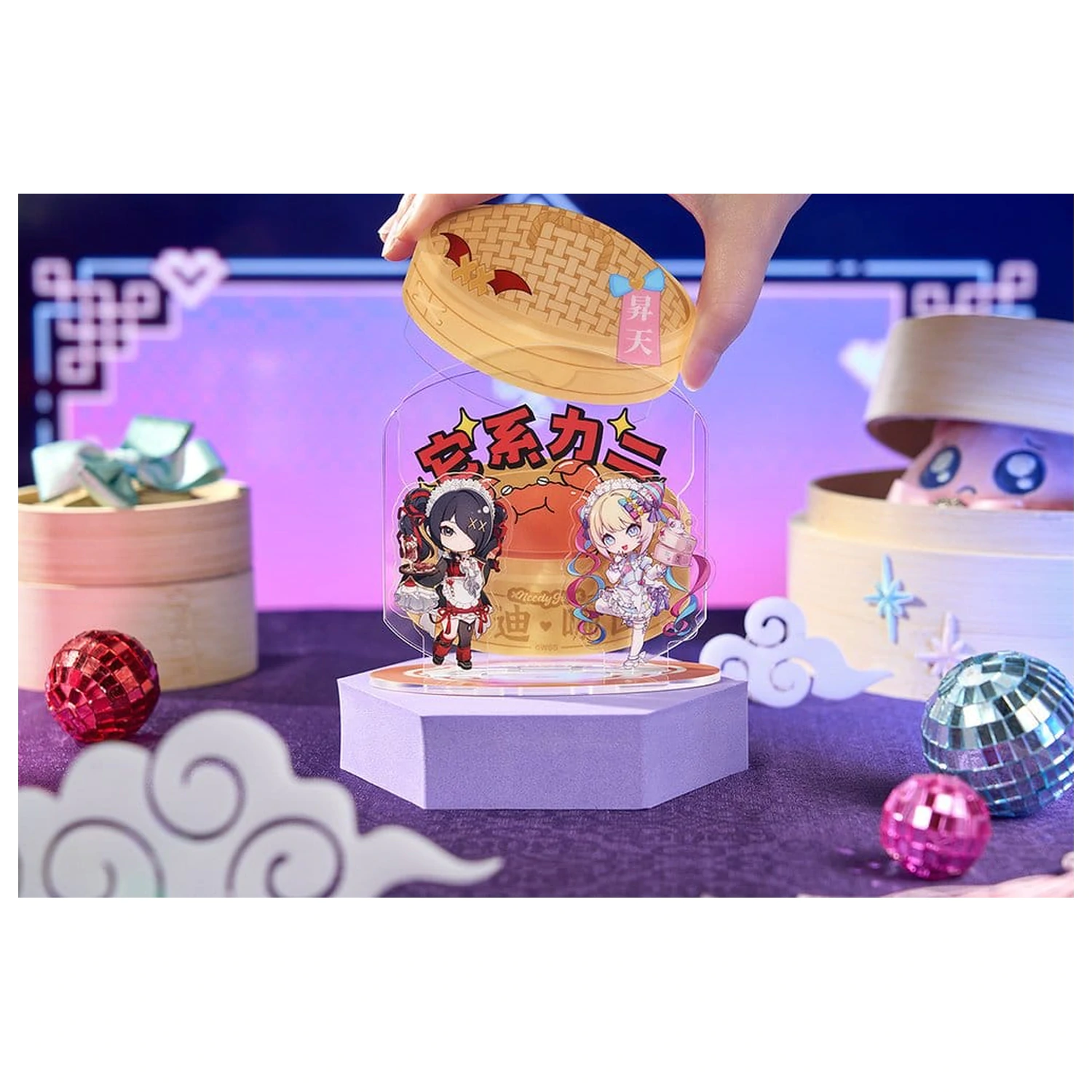 Needy Streamer Overload Needy Streamer Chinese Restaurant Series Akrylowa Diorama Chibi zdjęcie produktu