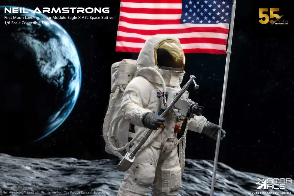 Figurka Akcji Neil Armstrong 1/6 Neil Armstrong Deluxe Version 30 cm zdjęcie produktu