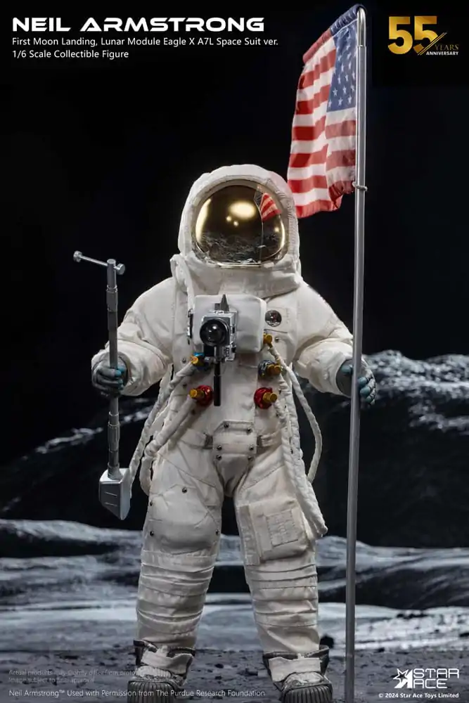 Figurka Akcji Neil Armstrong 1/6 Neil Armstrong Deluxe Version 30 cm zdjęcie produktu