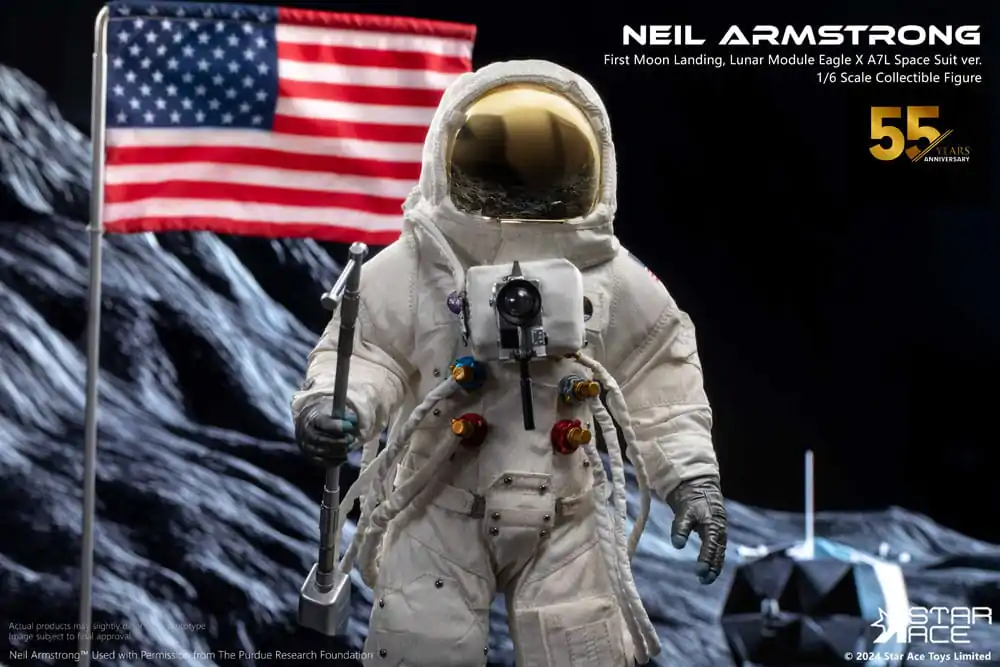 Figurka Akcji Neil Armstrong 1/6 Neil Armstrong Deluxe Version 30 cm zdjęcie produktu