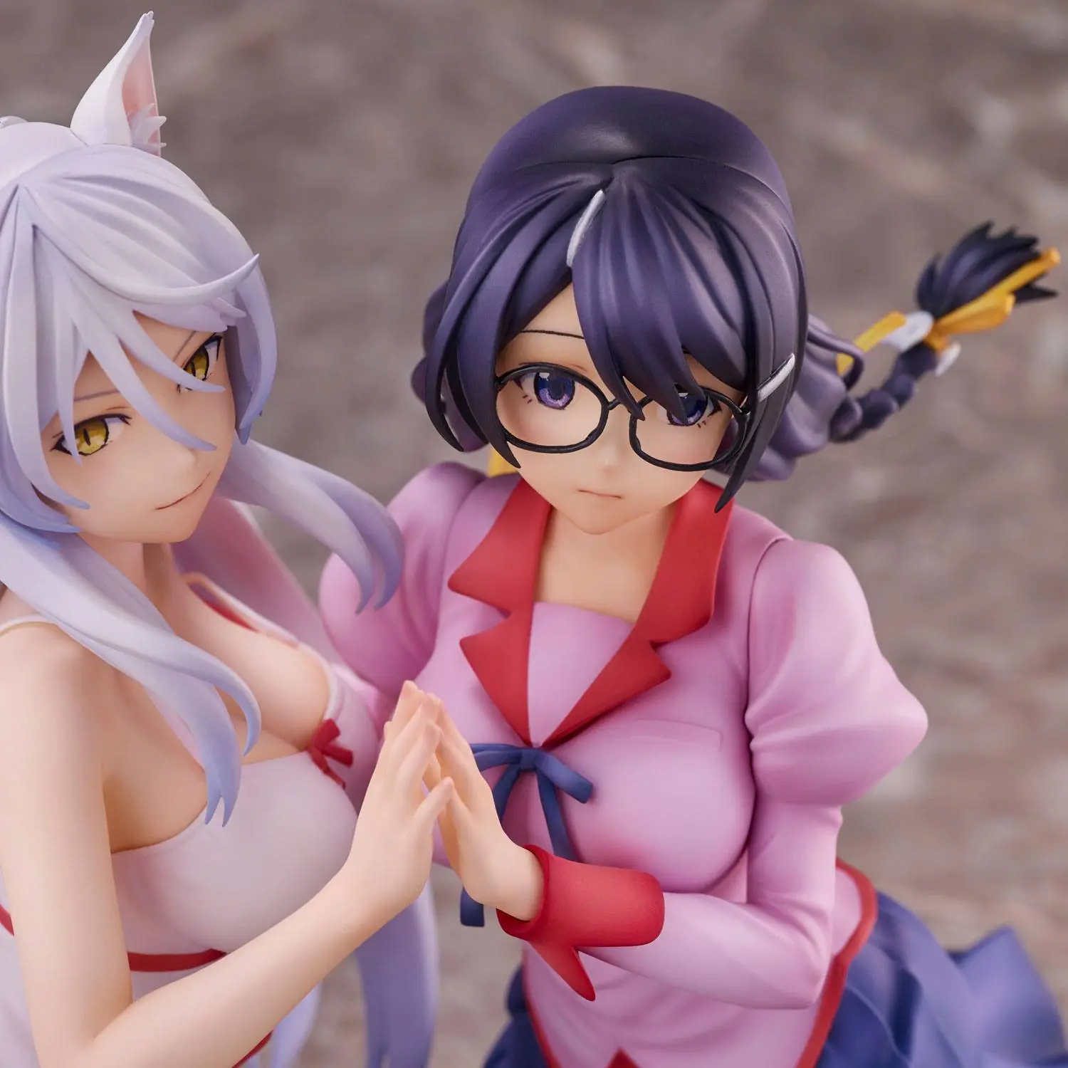 Nekomonogatari Monogatari Series Figurki PVC Tsubasa Hanekawa Zestaw (re-run) 19 cm zdjęcie produktu