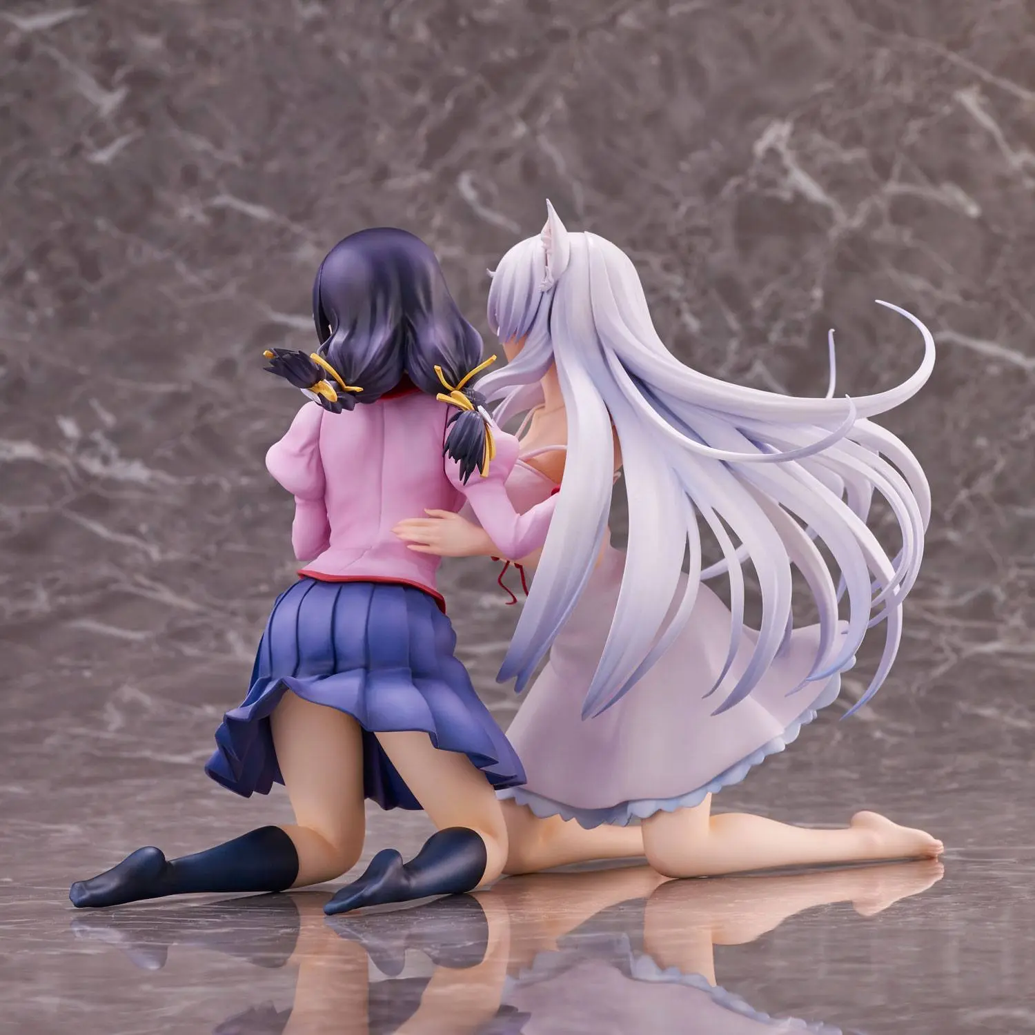 Nekomonogatari Monogatari Series Figurki PVC Tsubasa Hanekawa Zestaw (re-run) 19 cm zdjęcie produktu