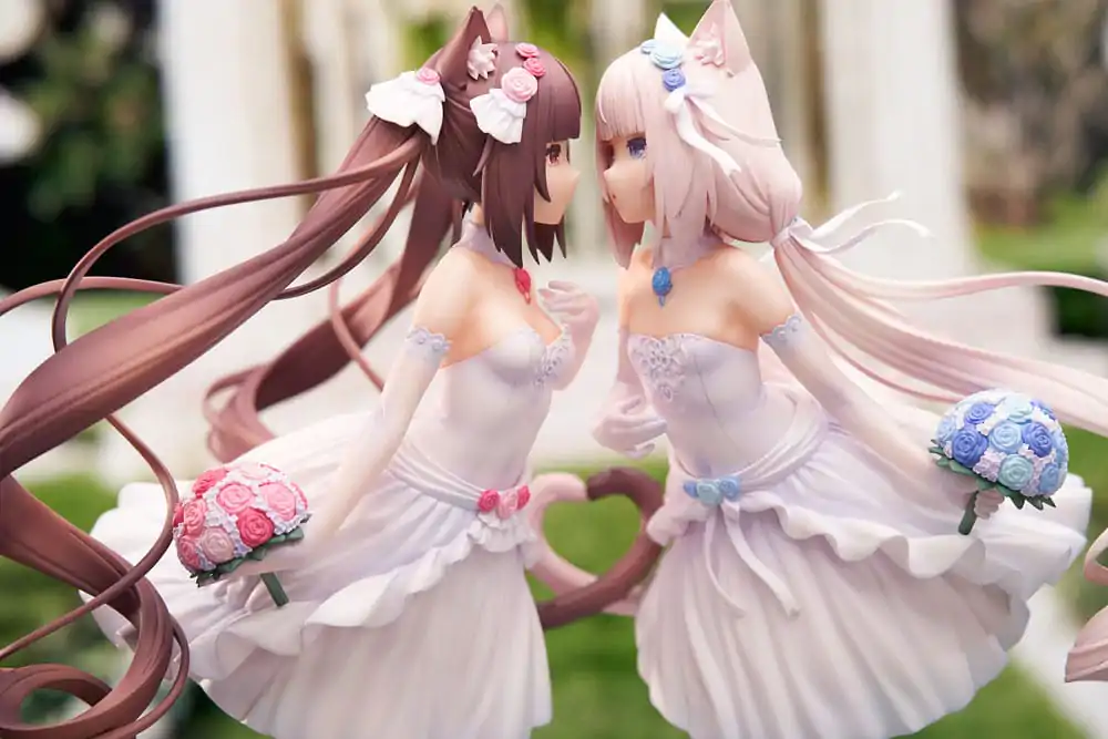 Nekopara PVC Statue 1/7 Nekopara Chocola & Vanilla Dream of Eden Ver. 23 cm zdjęcie produktu