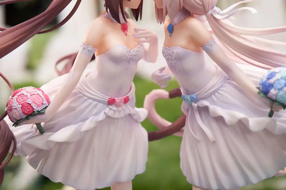 Nekopara PVC Statue 1/7 Nekopara Chocola & Vanilla Dream of Eden Ver. 23 cm zdjęcie produktu