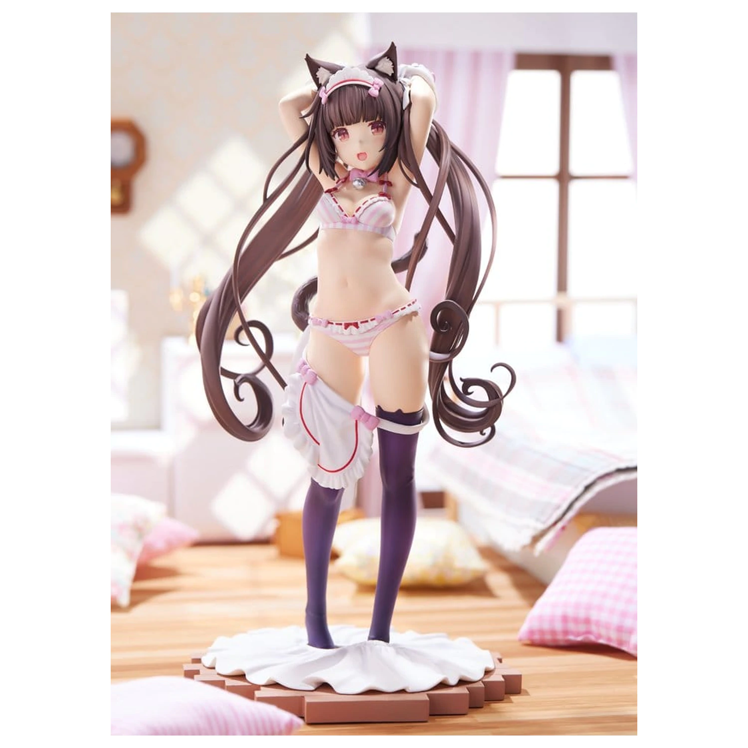 Nekopara Figurka z PVC 1/7 Chocola Dress up time 24 cm zdjęcie produktu
