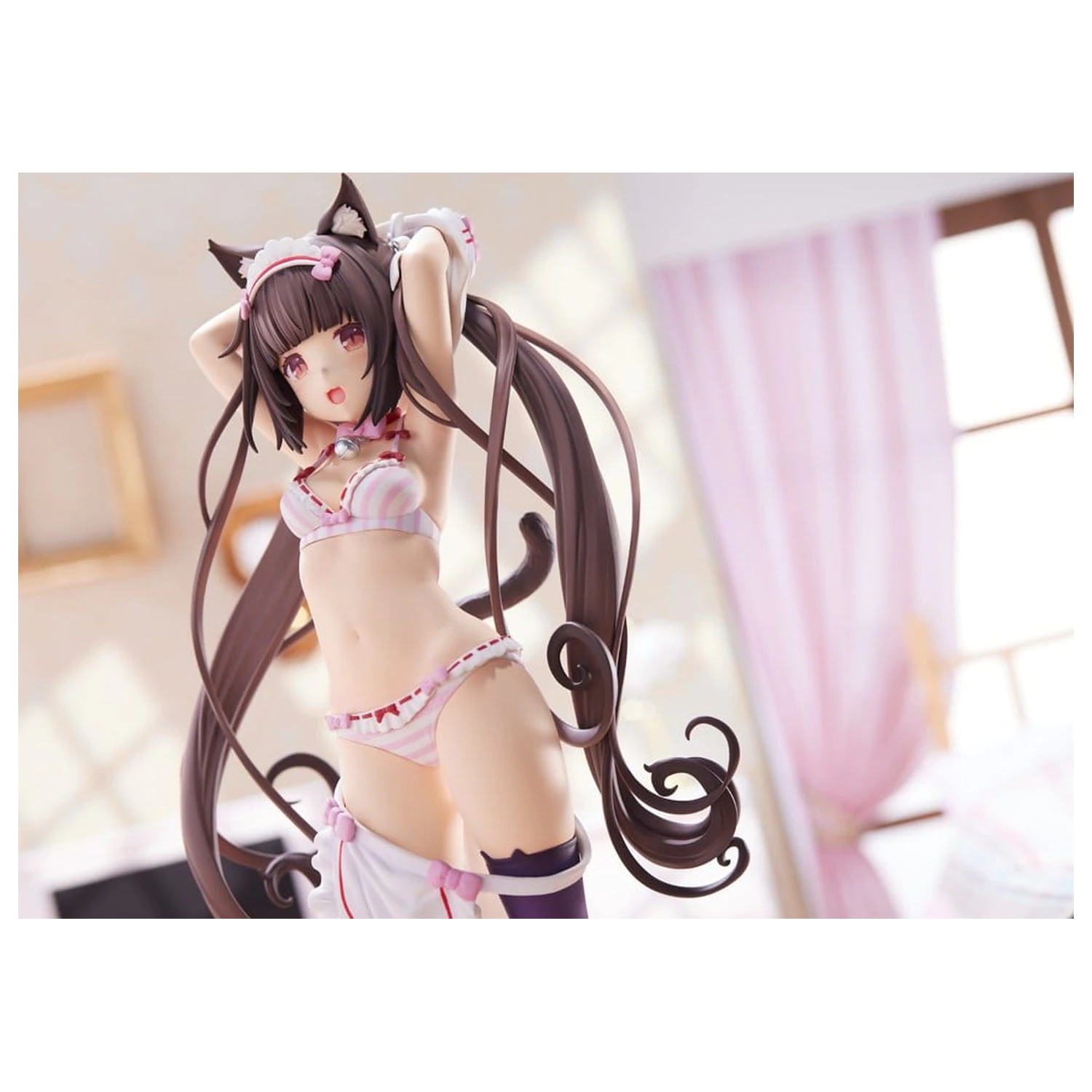 Nekopara Figurka z PVC 1/7 Chocola Dress up time 24 cm zdjęcie produktu