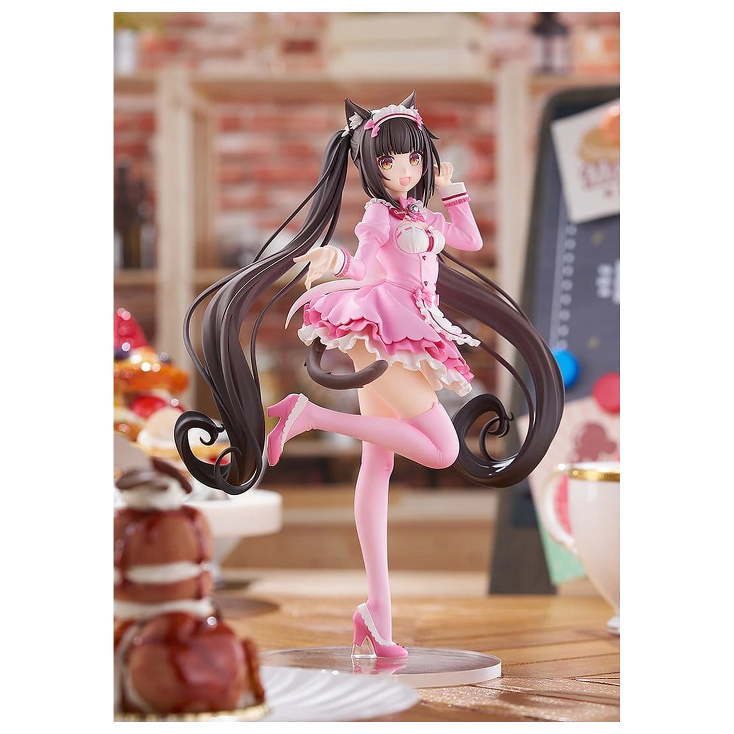 Nekopara Sekai Connect Pop Up Parade figurka PVC Chocola: Winter Clothes Ver. Rozmiar L 22 cm zdjęcie produktu