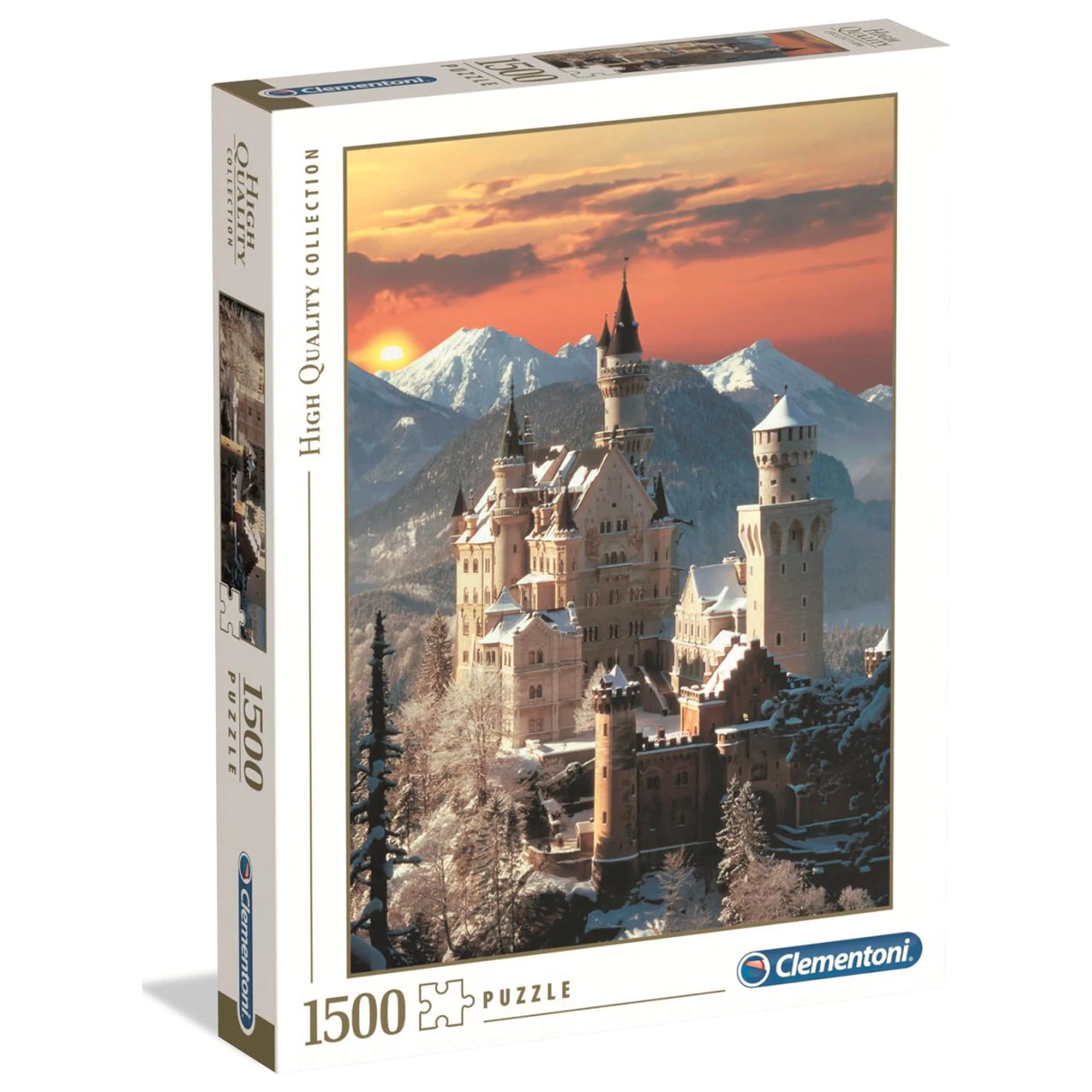 Niemcy Neuschwanstein 1500-częściowe puzzle zdjęcie produktu