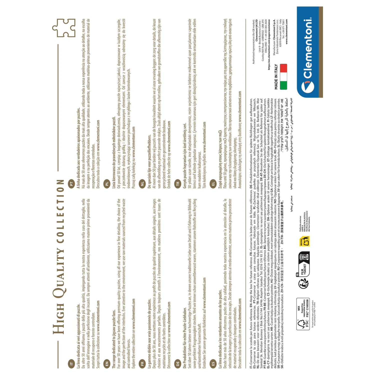 Niemcy Neuschwanstein 1500-częściowe puzzle zdjęcie produktu