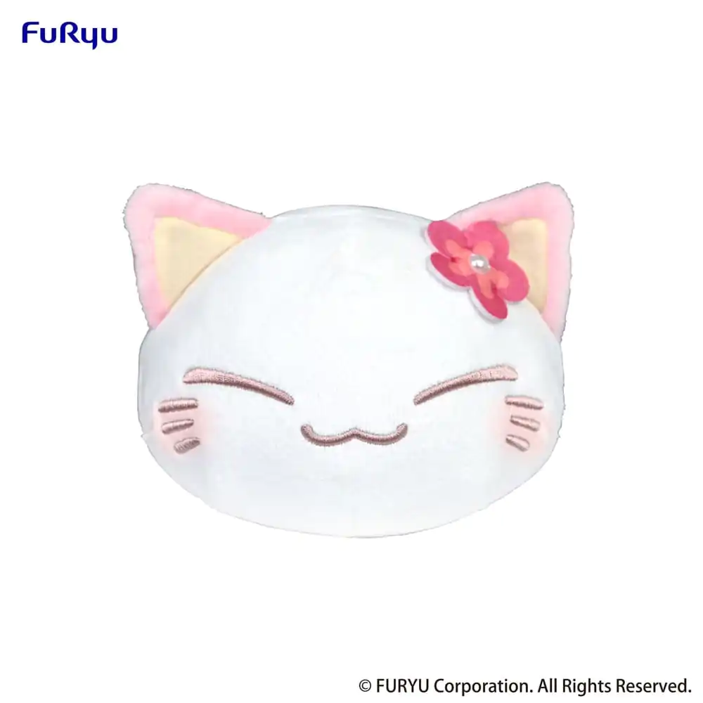 Nemuneko Cat Pluszowa Figurka Różowa 18 cm zdjęcie produktu