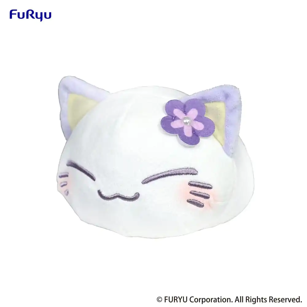 Nemuneko Cat Pluszowa Figurka Fioletowy 18 cm zdjęcie produktu