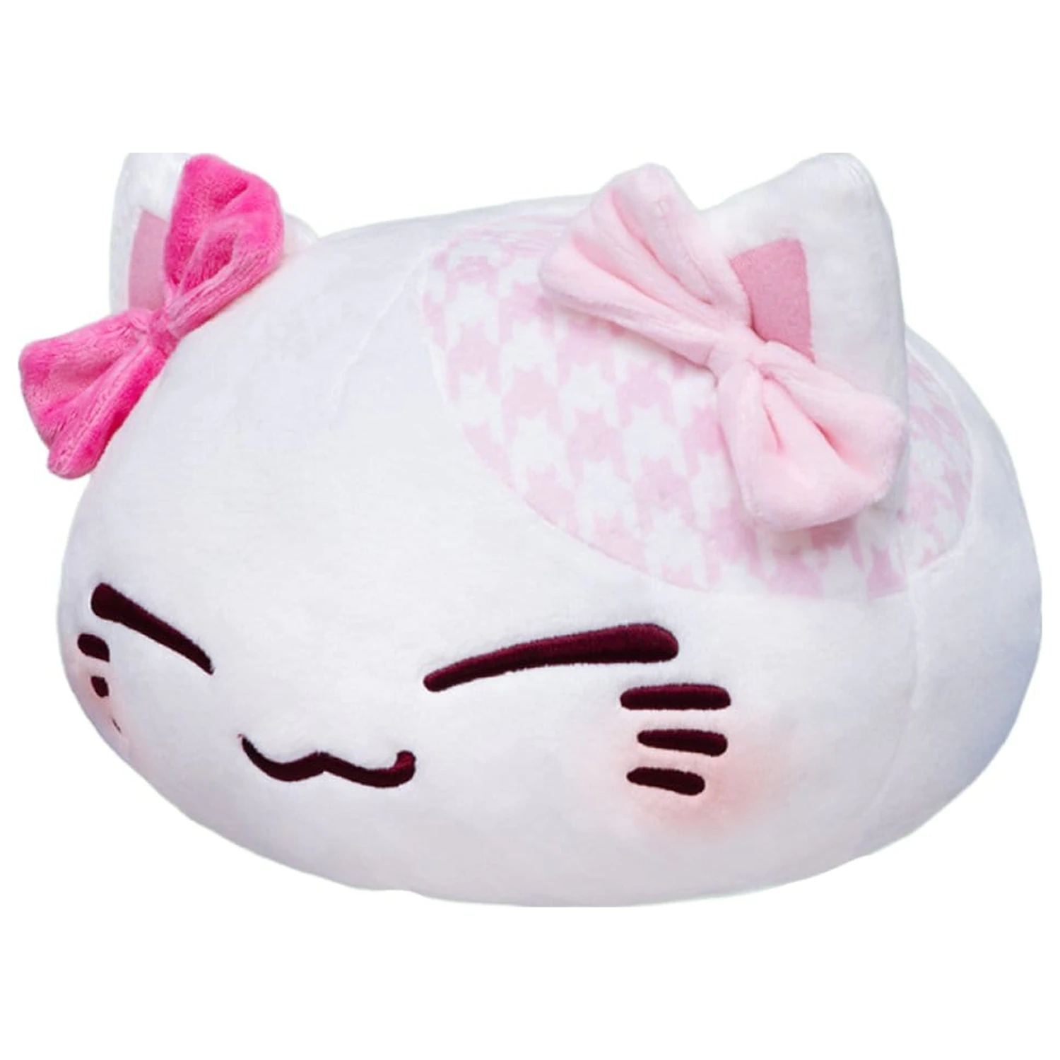 Nemuneko Pluszowa Figurka Kot Wstążka Duża Różowa Wersja 30 cm zdjęcie produktu