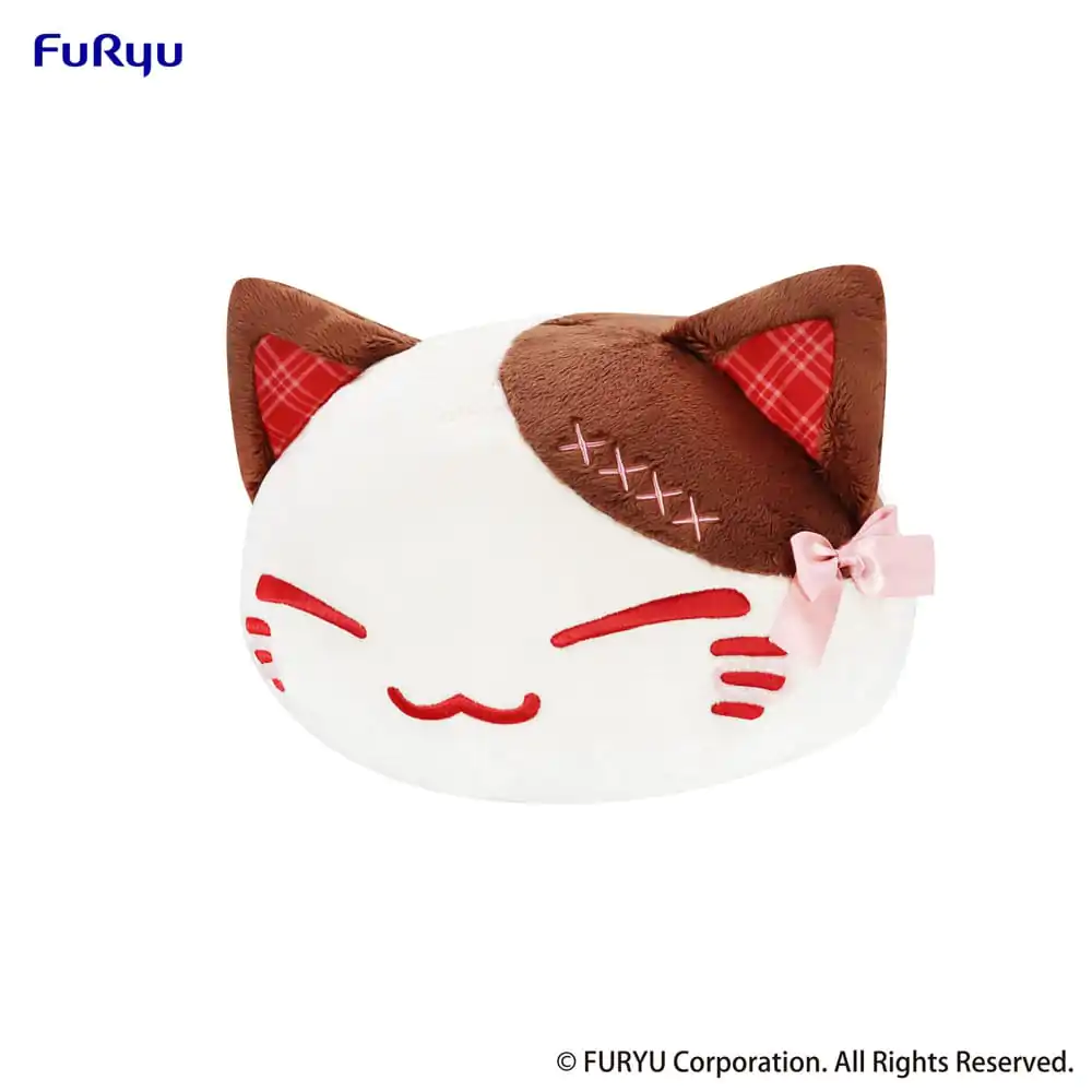 Nemuneko Cat Słodka Duża Pluszowa Figurka Brązowa 35 cm zdjęcie produktu