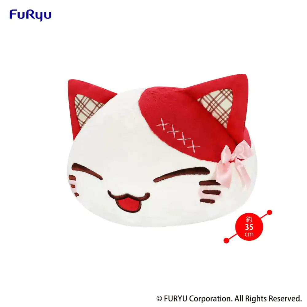 Nemuneko Cat Sweet Big Pluszowa Figurka Czerwona 35 cm zdjęcie produktu