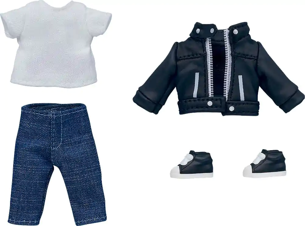 Nendoroid Doll Figures Zestaw Ubrań: Skórzana Kurtka (Czarna) zdjęcie produktu