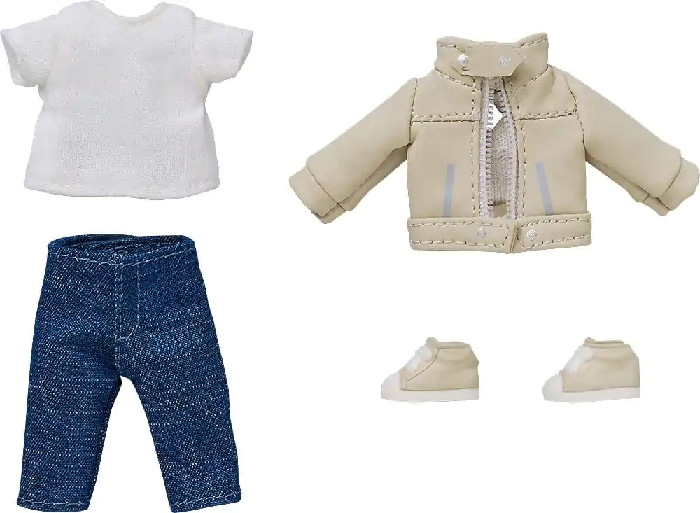 Nendoroid Doll Figures Outfit Set: Kurtka Skórzana (Ivory) zdjęcie produktu