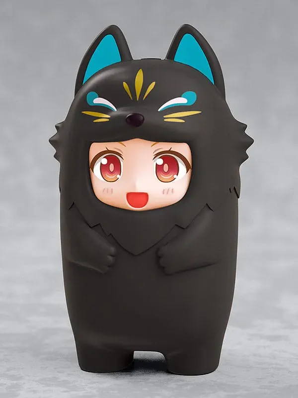 Nendoroid More Etui na Części Twarzy Kigurumi dla Figurek Nendoroid Czarny Kitsune 10 cm zdjęcie produktu